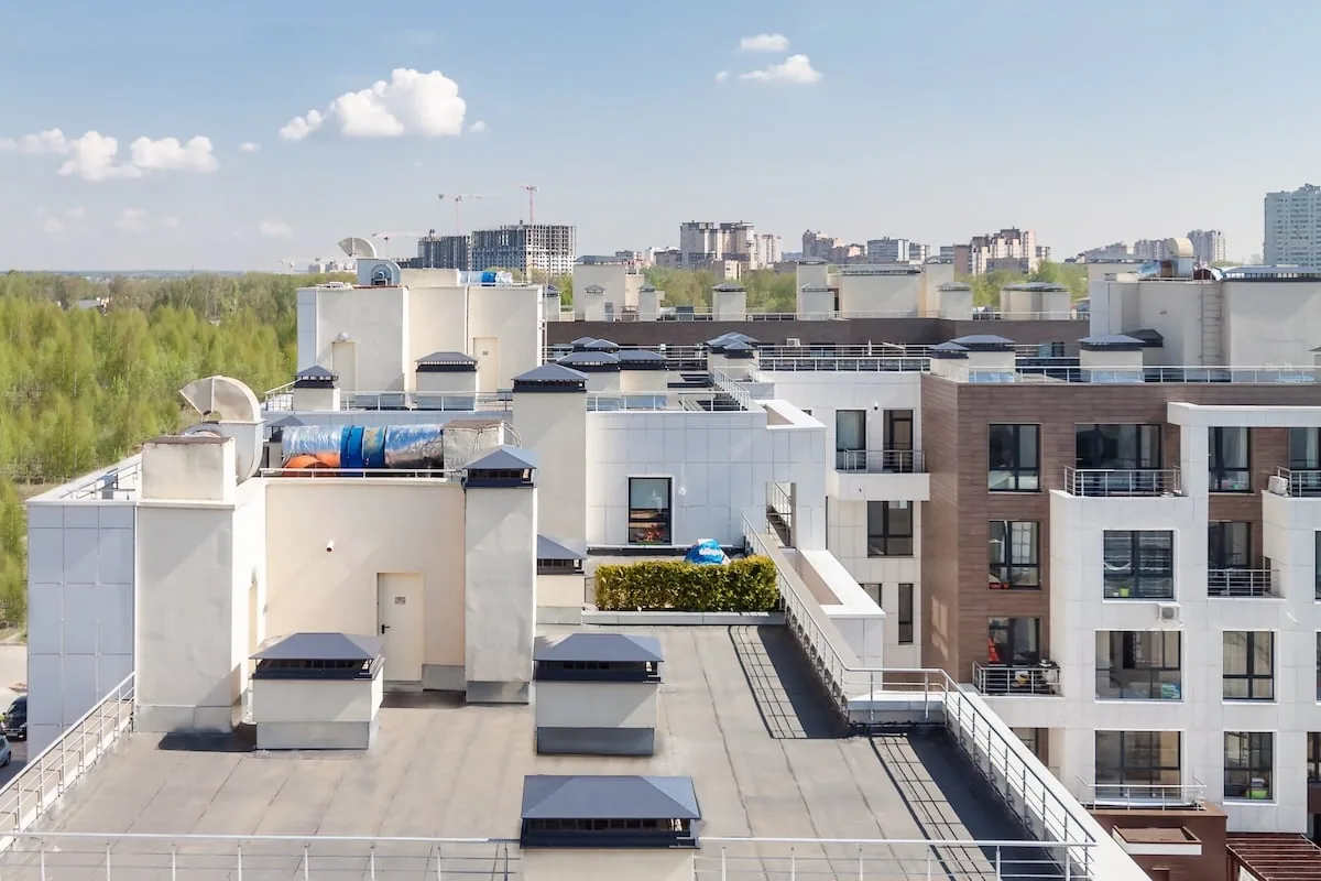 apartment roofs