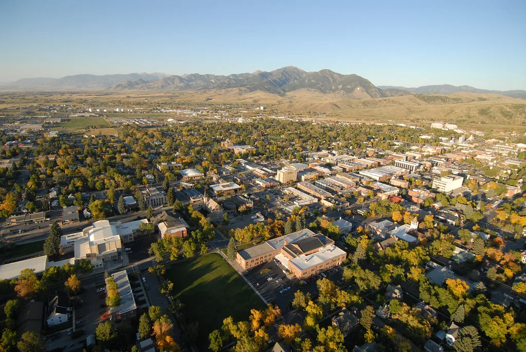 Commercial Roofing at the North 19th and Valley Center Road Interchange, Bozeman, MT
