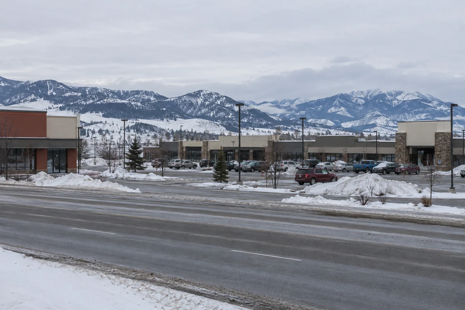 West Main and Gallatin Valley Mall area